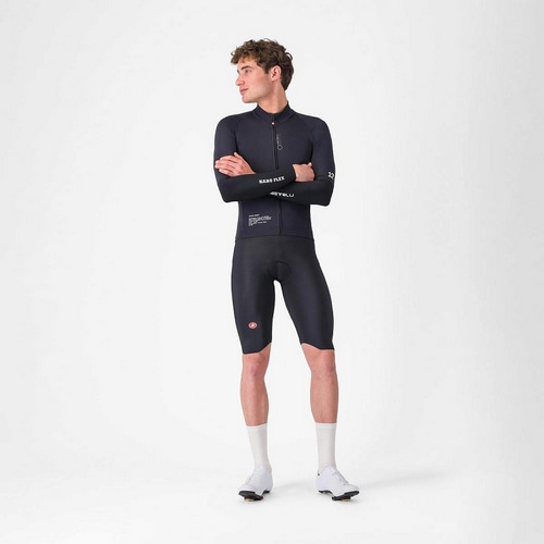 CASTELLI ( カステリ ) ジャケット Do.Di.Ci. SHORT SLEEVE JACKET ( ドディチ ショートスリーブ ジャケット ) 085 ライト ブラック M