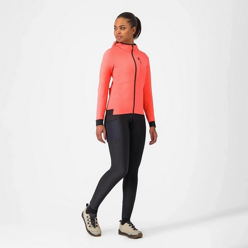 CASTELLI ( カステリ ) ジャケット FLY UNLTD W JACKET ( フライ アンリミテッド W ジャケット ) 288 ブリリアント ピンク XS レディース