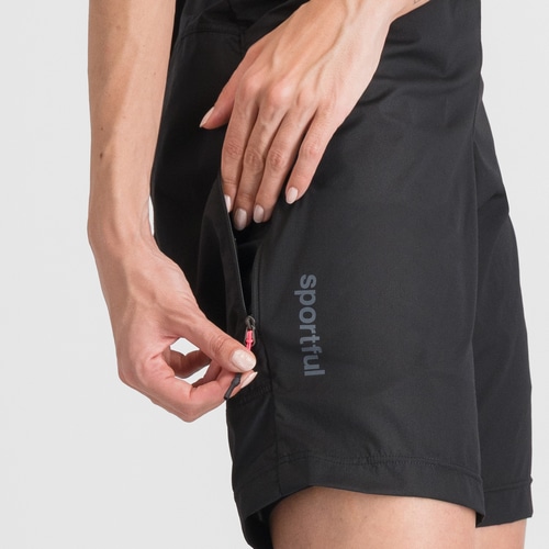 SPORTFUL ( スポルトフル ) カジュアルパンツ SUPERGIARA 2 OVERSHORT ( スーパージアラ 2 オーバーショーツ ) ブラック M