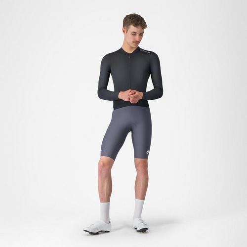 CASTELLI ( �J�X�e�� ) �����W���[�W ESPRESSO 2 LS JERSEY ( �G�X�v���b�\ 2 �����O�X���[�u�W���[�W ) �u���b�N S