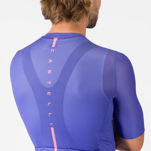 CASTELLI ( �J�X�e�� ) �����W���[�W DRITTONE LOGO JERSEY ( �h���b�g�[�l ���S �W���[�W ) �E���g���o�C�I���b�g/���[�U�W�� M