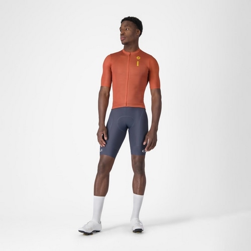 CASTELLI ( �J�X�e�� ) �����W���[�W DRITTONE LOGO JERSEY ( �h���b�g�[�l ���S �W���[�W ) �p�v���J/�}���S�[���q�[�g S