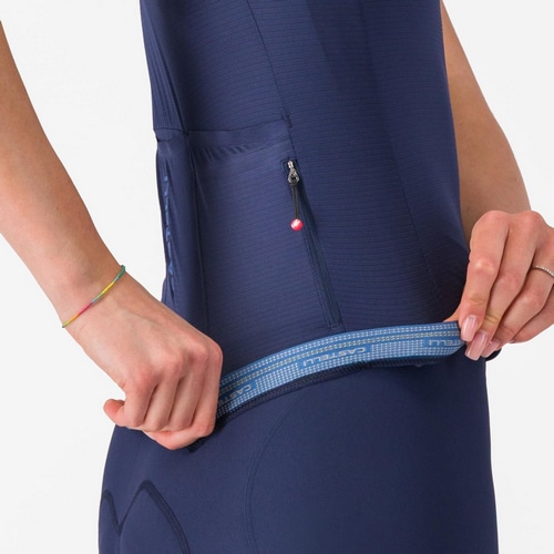 CASTELLI ( カステリ ) 半袖ジャージ ESPRESSO 2 W JERSEY ( エスプレッソ 2 ウィメンズ ジャージ ) ベルジャンブルー XS