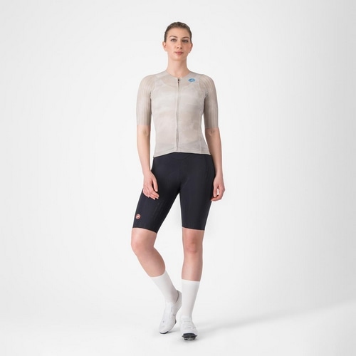 CASTELLI ( �J�X�e�� ) �����W���[�W AERO RACE 8S W JERSEY ( �G�A�� ���[�X 8S �E�B�����Y �W���[�W ) �N���C XS ���f�B�[�X