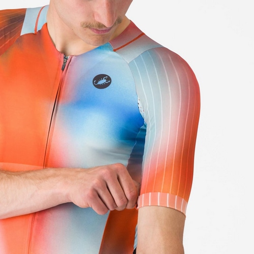 CASTELLI ( �J�X�e�� ) �g���C�X�[�c FREE SANREMO 3 SUIT SHORT SLEEVE ( �t���[ �T������ 3 �X�[�c �V���[�g�X���[�u ) �p�v���J/�E�B���^�[�X�J�C-�u���b�N M