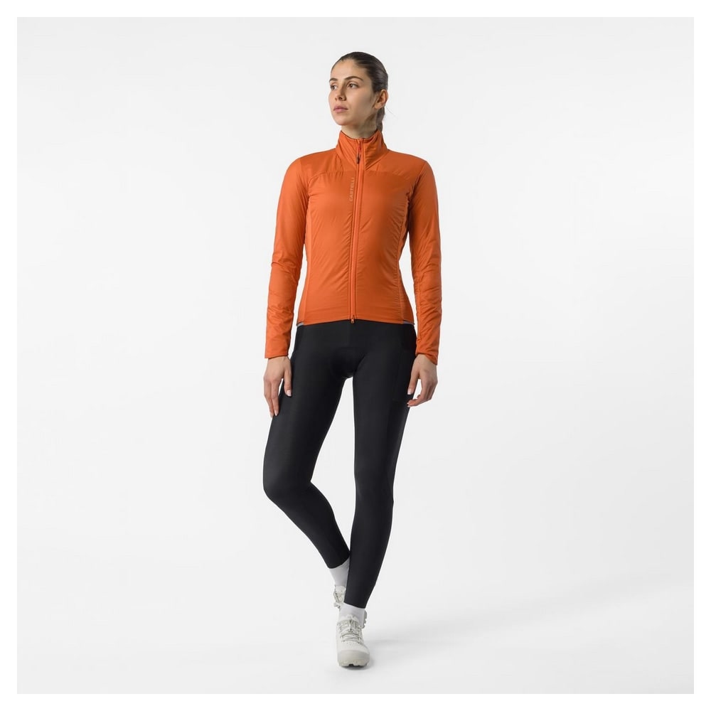 CASTELLI ( カステリ ) ジャケット FLY DIRECT W JACKET ( フライ ダイレクト W ジャケット ) ラヴァ レッド S レディース