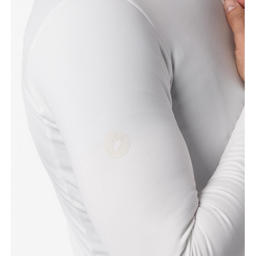 CASTELLI ( カステリ ) 長袖ジャージ ESPRESSO THERMAL 2 JERSEY ( エスプレッソ サーマル 2 ジャージ ) アイボリー S
