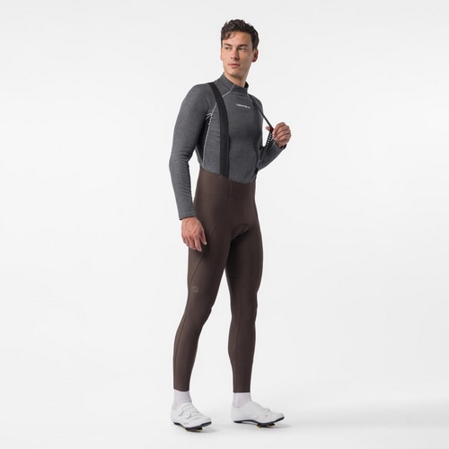 CASTELLI ( カステリ ) ビブタイツ ESPRESSO 2 BIBTIGHT ( エスプレッソ 2 ビブタイツ ) チェストナッツ M