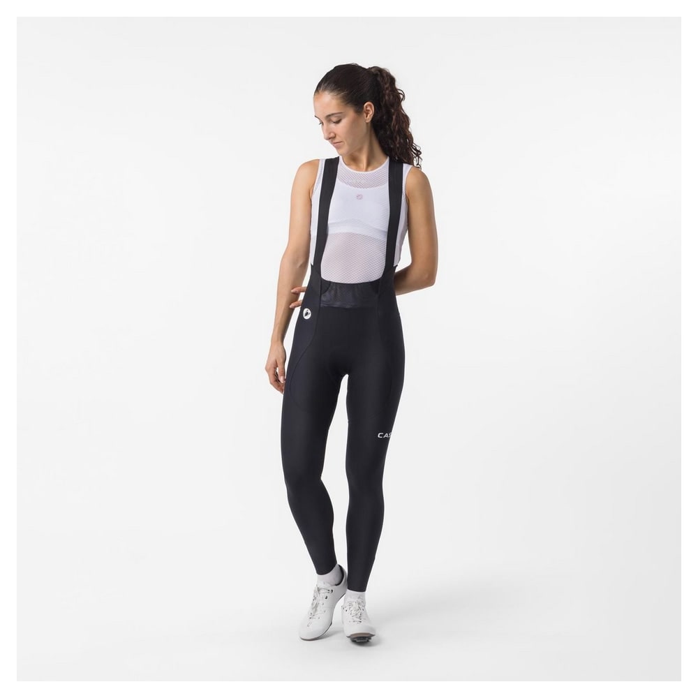 CASTELLI ( カステリ ) ビブタイツ ESPRESSO W DT TRNSTN BIBTIGHT ( エスプレッソ W DT トランジション ビブタイツ ) ブラック S レディース