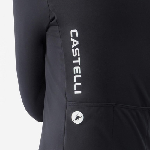CASTELLI ( カステリ ) ジャケット ESPRESSO 2 W JACKET ( エスプレッソ 2 ウィメンズ ジャケット ) ブラック XS レディース