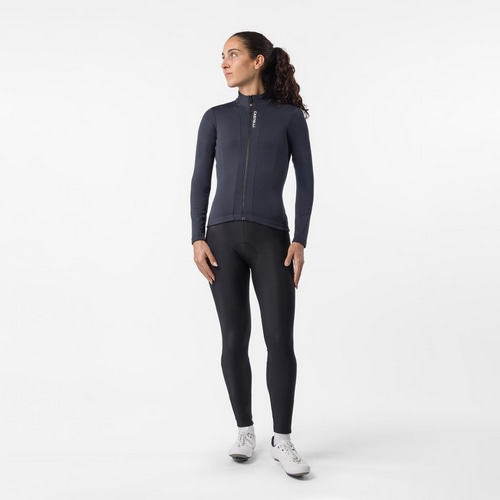 CASTELLI ( カステリ ) 長袖ジャージ SINERGIA 3 JERSEY FZ ( シネルジア 3 ジャージ FZ ) ブラック S レディース