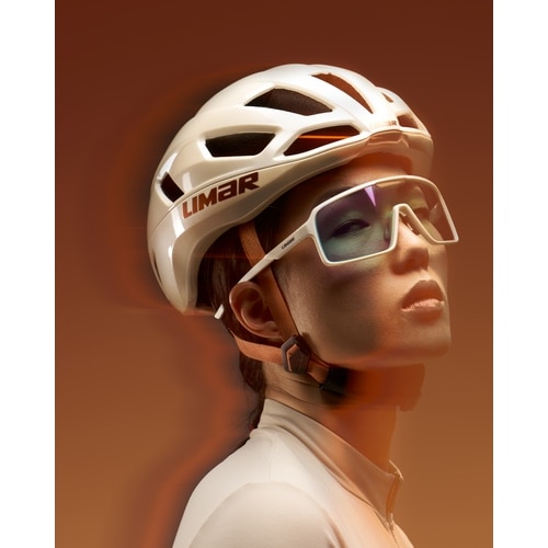 LIMAR ( リマール ) スポーツヘルメット AIR ATLAS ( エアー アトラス ) 限定カラー W&B アンバーホワイトブロンズ M ( 54-58cm )