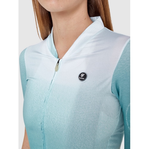 PISSEI ( ピセイ ) 半袖ジャージ TEMPO W S/S JSY ( テンポ ウィメンズ ショートスリーブ ジャージ ) チェレステ XS