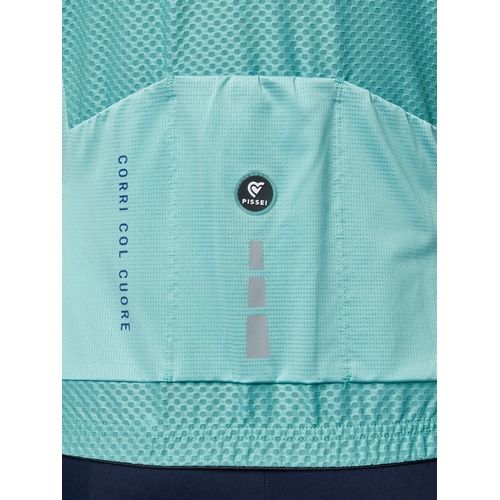 PISSEI ( ピセイ ) 半袖ジャージ PRIME WOMEN SHORT SLEEVE JERSEY ( プライム ウーマン ショートスリーブジャージ ) スカイブルー XS レディース