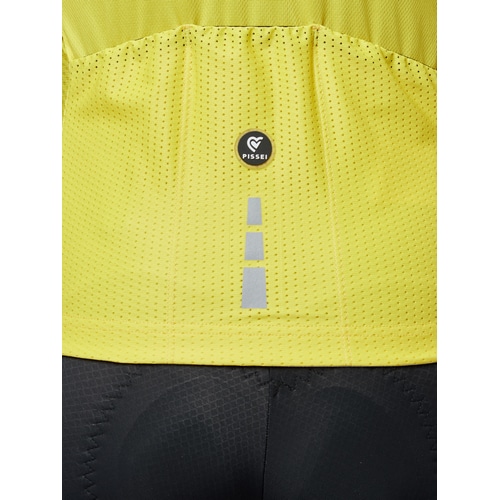 PISSEI ( ピセイ ) 半袖ジャージ MAGISTRALE SUPERLIGHT SHORT SLEEVE JERSEY ( マジェステラーレ スーパーライト ショートスリーブジャージ ) イエロー XXS