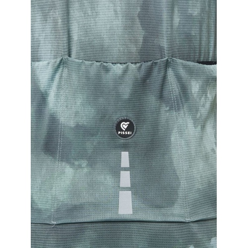 PISSEI ( �s�Z�C ) �����W���[�W MAGISTRALE ZIPPERLESS SHORT SLEEVE JERSEY ( �}�W�F�X�e���[�� �W�b�p�[���X �V���[�g�X���[�u�W���[�W ) �O���[ XXS