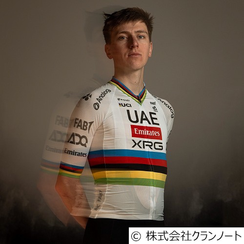 PISSEI ( ピセイ ) 半袖ジャージ WORLD CHAMPION TADEJ POGACAR ( ワールドチャンピオン タディ ポガチャル ) マジェスティラーレ ジャージ 2024 UAE TEAM EMIRATES ( チーム エミュレーツ ) XS