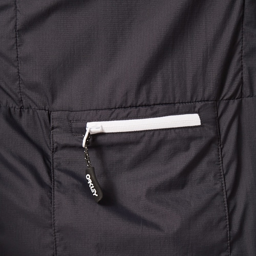 OAKLEY ( オークリー ) ウィンドブレーカー ELEMENTS PACKABLE JACKET II ( エレメンツ パッカブル ジャケット  ) ブラックアウト M