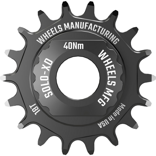 Wheels Manufacturing ( �z�C�[���}�j���t�@�N�`�������O ) �X�v���P�b�g SINGLE SEED CONVERSION KIT XD/XD-R ( �V���O�� �V�[�h �R���o�[�W���� �L�b�g XD XD-R�p ) �u���b�N 18T