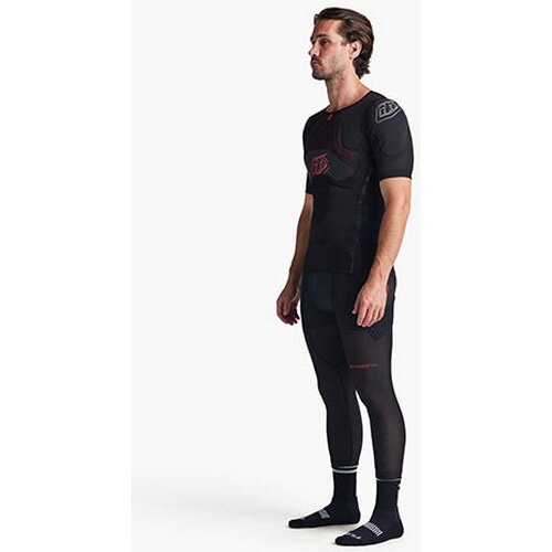 TROY LEE DESIGNS ( gC[ fUCY ) veN^[ STAGE GHOST D3O SS BASELAYER ( Xe[W S[Xg D3O V[gX[u x[XC[ ) \bhubN L