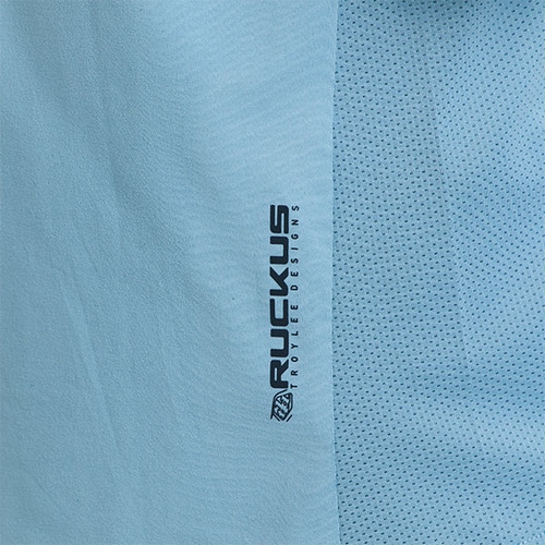 TROY LEE DESIGNS ( トロイリー デザインズ ) 長袖ジャージ RUCKUS LS RIDE TEE ( ラッカス ロングスリーブライドT ) ウェーブス ドーンブルー M