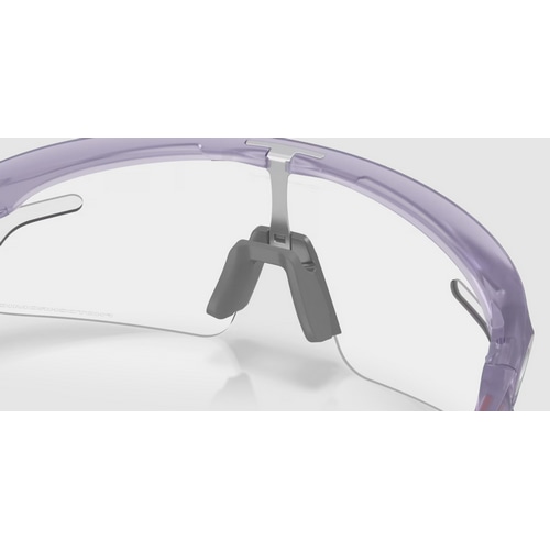 OAKLEY ( オークリー ) サングラス RSLV LITE ( アールエスエルブイ ライト ) マットトランスペアレントライラック/クリア to ブラック イリジウム(調光)