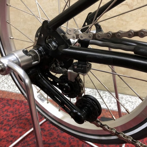 BROMPTON ( ブロンプトン ) 折りたたみ自転車 S2E ブラック/ゴールド 【店舗オリジナル完成車】