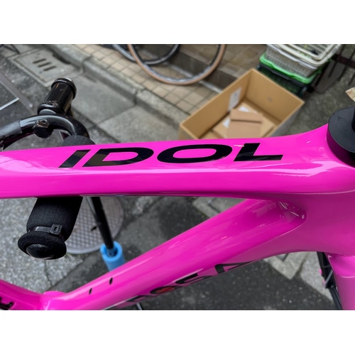 DE ROSA ( デローザ ) ロードフレーム IDOL DISK ( アイドル ディスク ) フレームセット ピンクグロッシー  46SL(適正身長165cm前後)