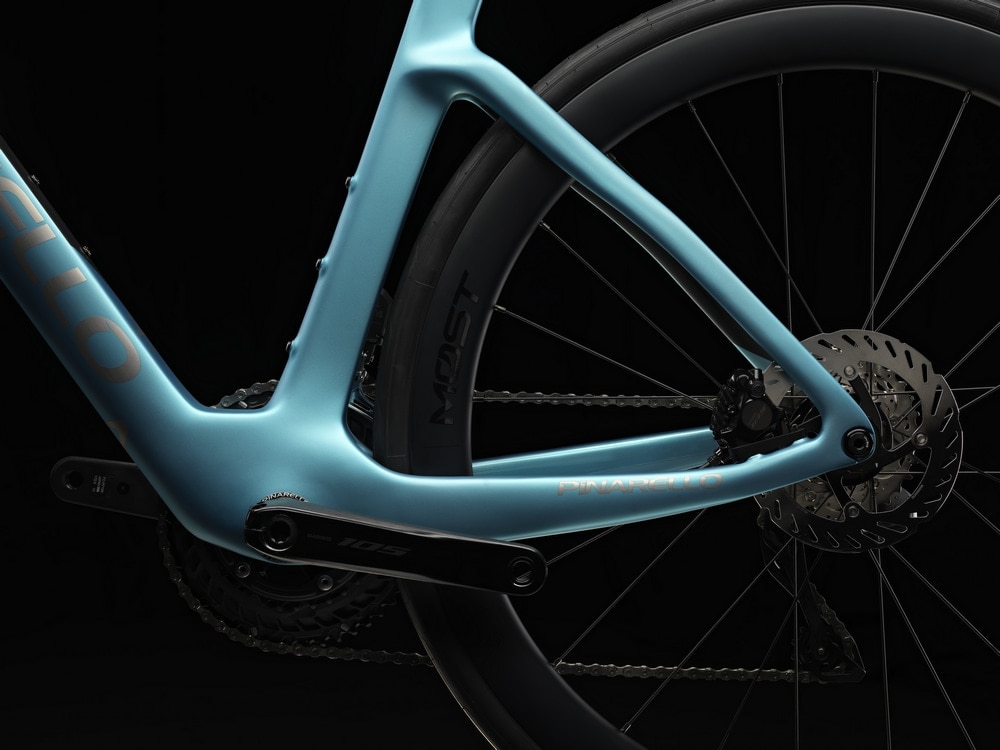 PINARELLO ( ピナレロ ) ロードバイク F5 (105 R7170系 Di2 12s/ FULCRUM R800) J222 アズーラ ルミナ 43 (身長目安155cm前後)