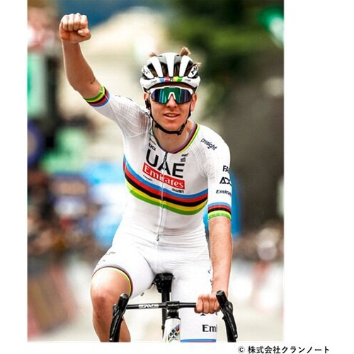 PISSEI ( ピセイ ) 半袖ジャージ WORLD CHAMPION TADEJ POGACAR レプリカショートスリーブジャージ ( ワールドチャンピオン タディ ポガチャル ) 2024 UAE TEAM EMIRATES S