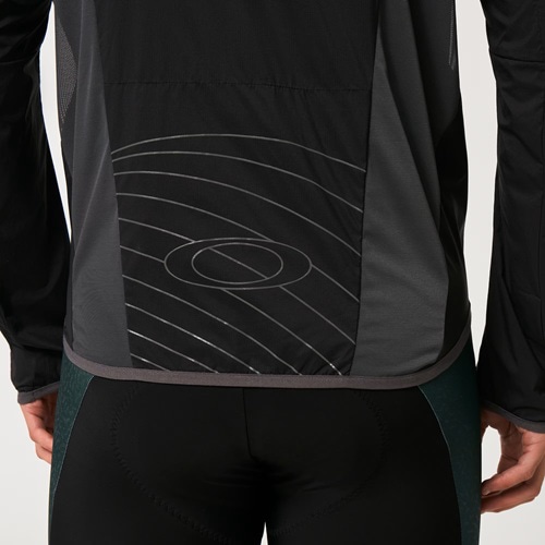 OAKLEY ( オークリー ) ウィンドブレーカー ENDURANCE PACKABLE WIND JACKET 【オンライン専売】 ( エンデュランス パッカブル ウィンド ジャケット ) ブラックアウト L