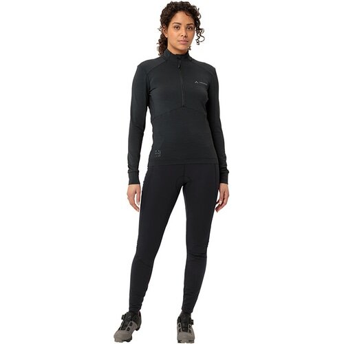 VAUDE ( �t�@�E�f ) �^�C�c WOMEN'S POSTA WARM TIGHTS II ( �E�B�����Y �|�X�^ �E�H�[�� �^�C�c II ) �u���b�N XS(36) ���f�B�[�X