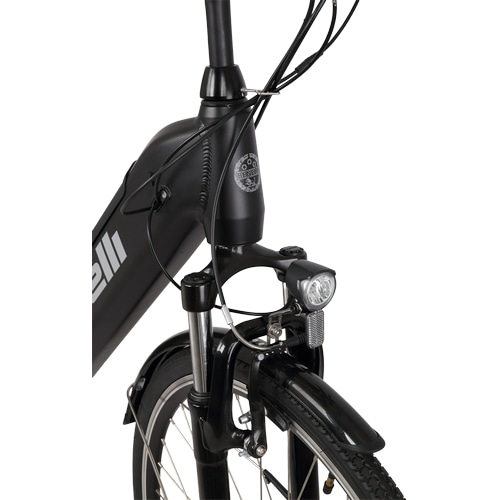BENELLI ( ベネリ ) 電動アシスト自転車（e-bike） MANTUS 27 CITY ( マンタス 27 シティ ) マットブラック 27インチ ( 適正身長150-180cm前後 )