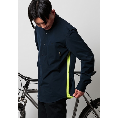 Nari-Furi ( ナリフリ ) Tシャツ・カジュアルウェア UPR ベンチレーションシャツ ネイビー M