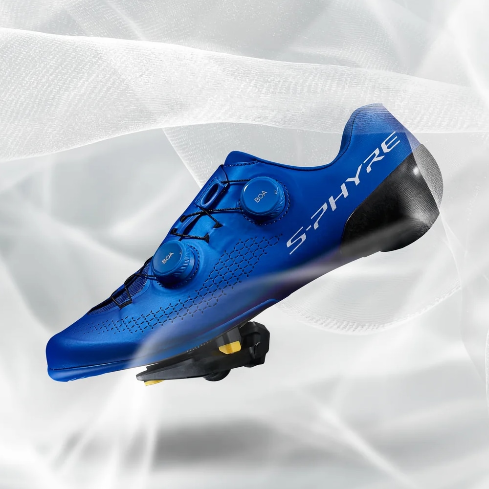 SHIMANO ( シマノ ) ビンディングシューズ S-PHYRE ( エスファイア ) SH-RC910 ブラック 43E ( 27.2cm ) ワイドサイズ