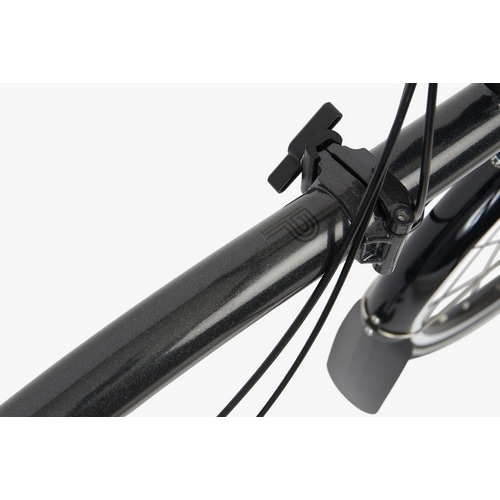 BROMPTON ( ブロンプトン ) 折りたたみ自転車 P Line Low ( P ライン ロー ) S4L Fizik Aliante ミッドナイト ブラック メタリック YSオリジナル輪行バッグプレゼント