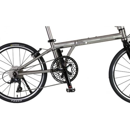 Harry Quinn ( ハリークイン ) 折りたたみ自転車 TITAN8 ( チタン 8 ) シルバー
