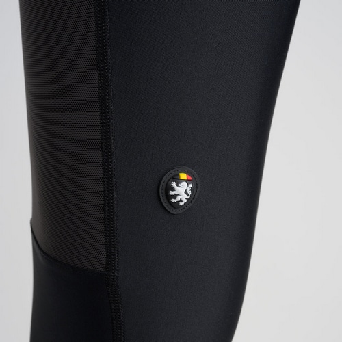 KAPELMUUR ( カペルミュール ) ビブタイツ ビブタイツ クロスオーバー ゴールドパッド ブラック M