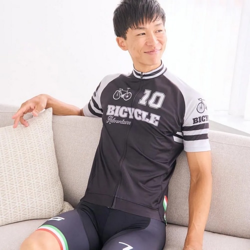 7-ITA ( ZuACeBG[ ) W[W ADVENTURE BICYCLE JERSEY ( Ahx`[ oCVN W[W ) ubN M