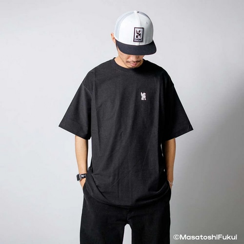 CHROME ( N[ ) sVcEJWAEFA LIMESTONE CAVE TEE WIDE FIT GWG ( CXg[ P[u eB[ Ch tBbg GWG ) ubN XL