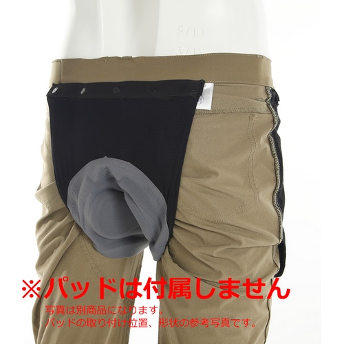 KAPELMUUR ( カペルミュール ) カジュアルパンツ リップストップ 3Dクロップドパンツ ライトベージュ S