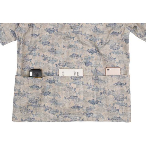 rin project ( リンプロジェクト ) Tシャツ・カジュアルウェア おさかなアロハ アイボリー S