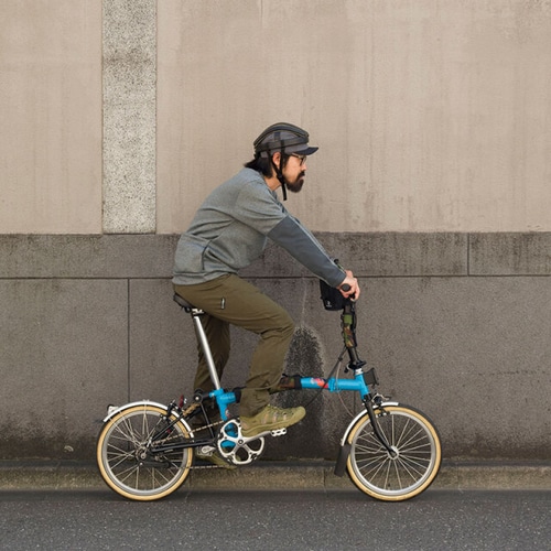 美品 rin project リンプロジェクト コーデュロイ シャツ 自転車-