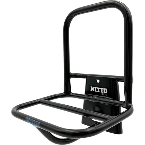 NITTO ( ニットー ) 前キャリア BM-13F ミニベロフロントキャリア ブラック BROMPTON フロントキャリアブロック互換
