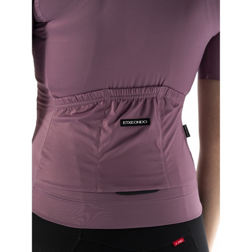 ETXE-ONDO ( エチェオンド ) 半袖ジャージ WOMEN GARA S/S JERSEY ( ウィメンズ ガラ ショートスリーブジャージ ) ダークパープル XS レディース
