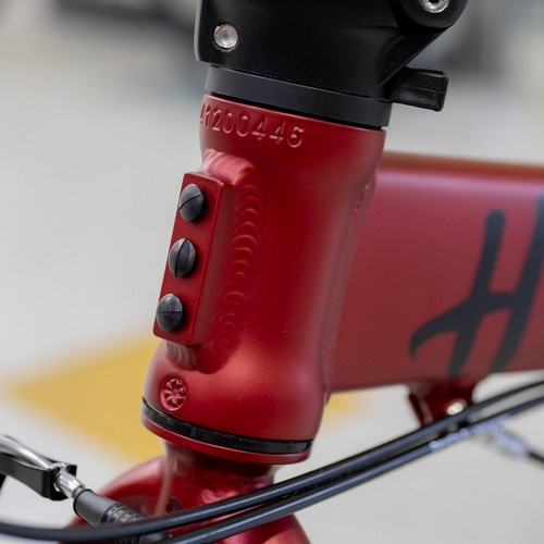 折りたたみ自転車 DAHON バーガンディ バスケット付き 折りたたみ自転車 DAHON バーガンディ バスケット付き