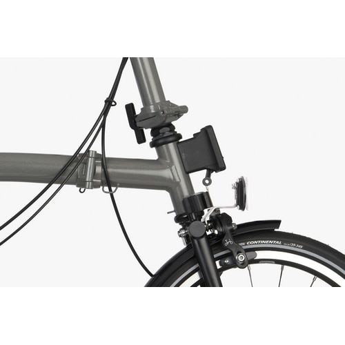 BROMPTON ( ブロンプトン ) 折りたたみ自転車 P Line Mid ( P ライン ミッド ) M4L ストーム グレー メタリック YSオリジナル輪行バッグプレゼント