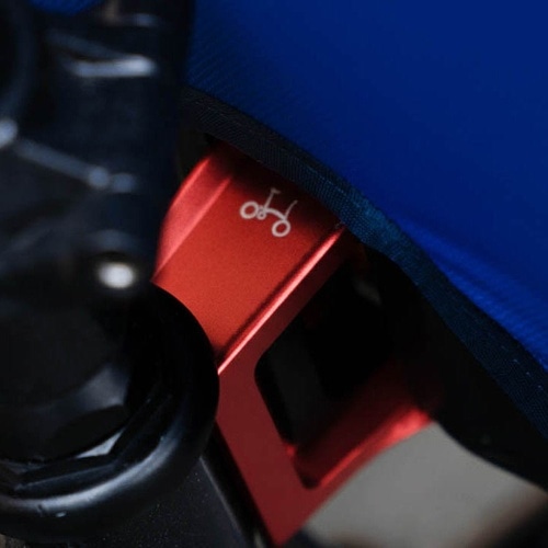 BROMPTON ( �u�����v�g�� ) �t���[�������E���A�f�B���C���[�n���K�[ FORGED FRONT CARRIER BLOCK ( �t�H�[�W�h �t�����g�L�����A�u���b�N ) ���b�h