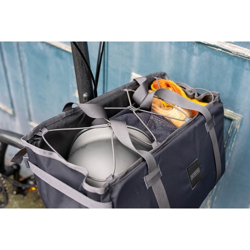 BROMPTON ( �u�����v�g�� ) �t�����g�o�b�O/�n���h���o�b�O BASKET BAG LARGE ( �o�X�P�b�g�o�b�O ���[�W ) �u���b�N/�_�[�N�O���[