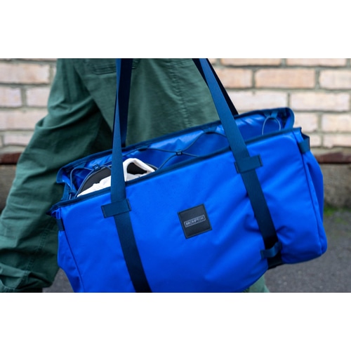 BROMPTON ( �u�����v�g�� ) �t�����g�o�b�O/�n���h���o�b�O BASKET BAG LARGE ( �o�X�P�b�g�o�b�O ���[�W ) �u���[/�l�C�r�[